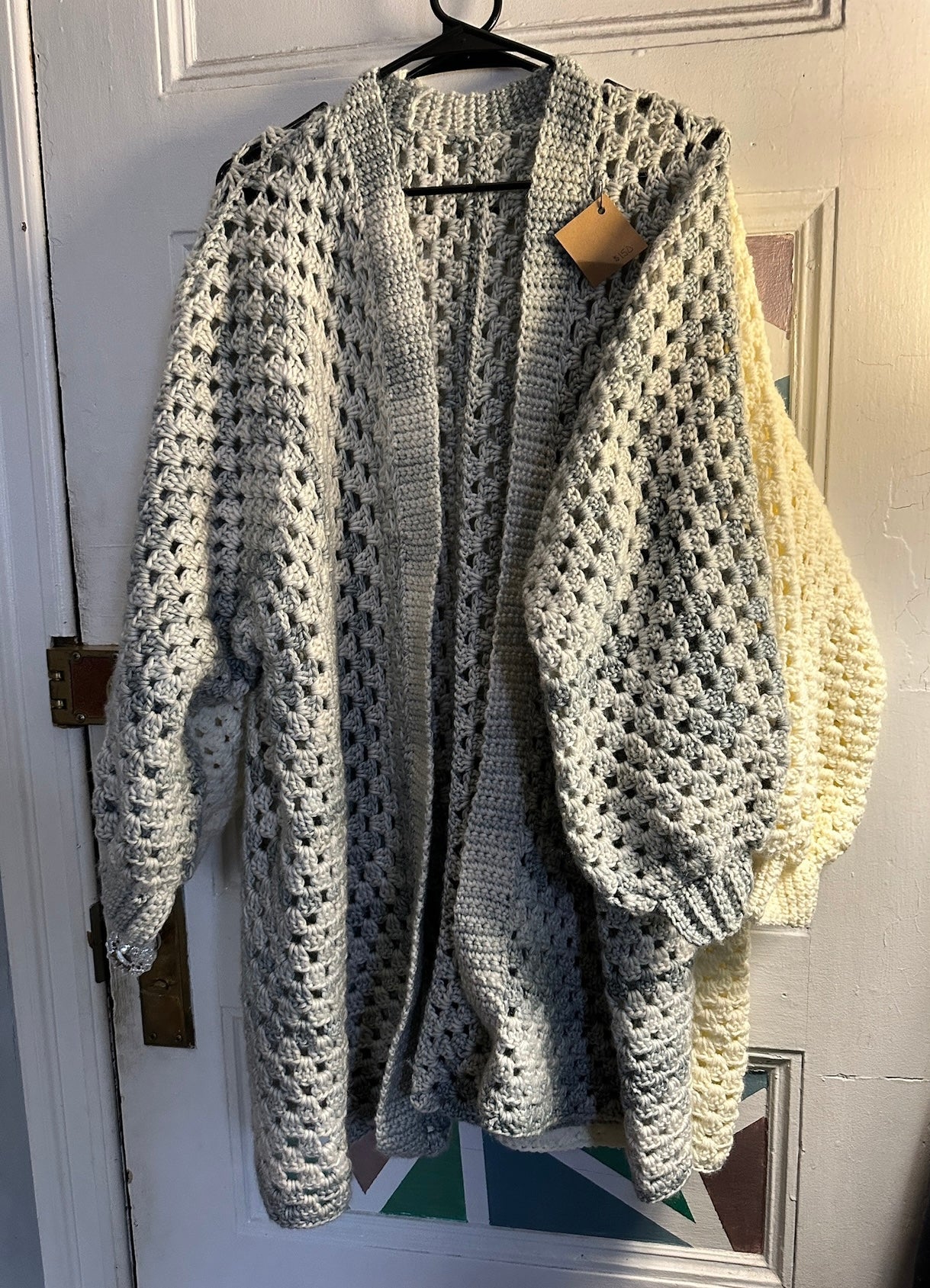 Long Crochet Cardigan