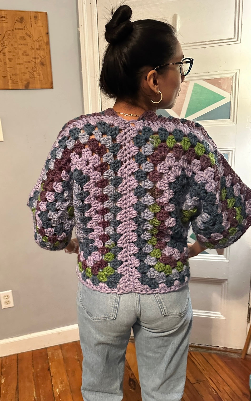 Chunky Crochet Cardigan