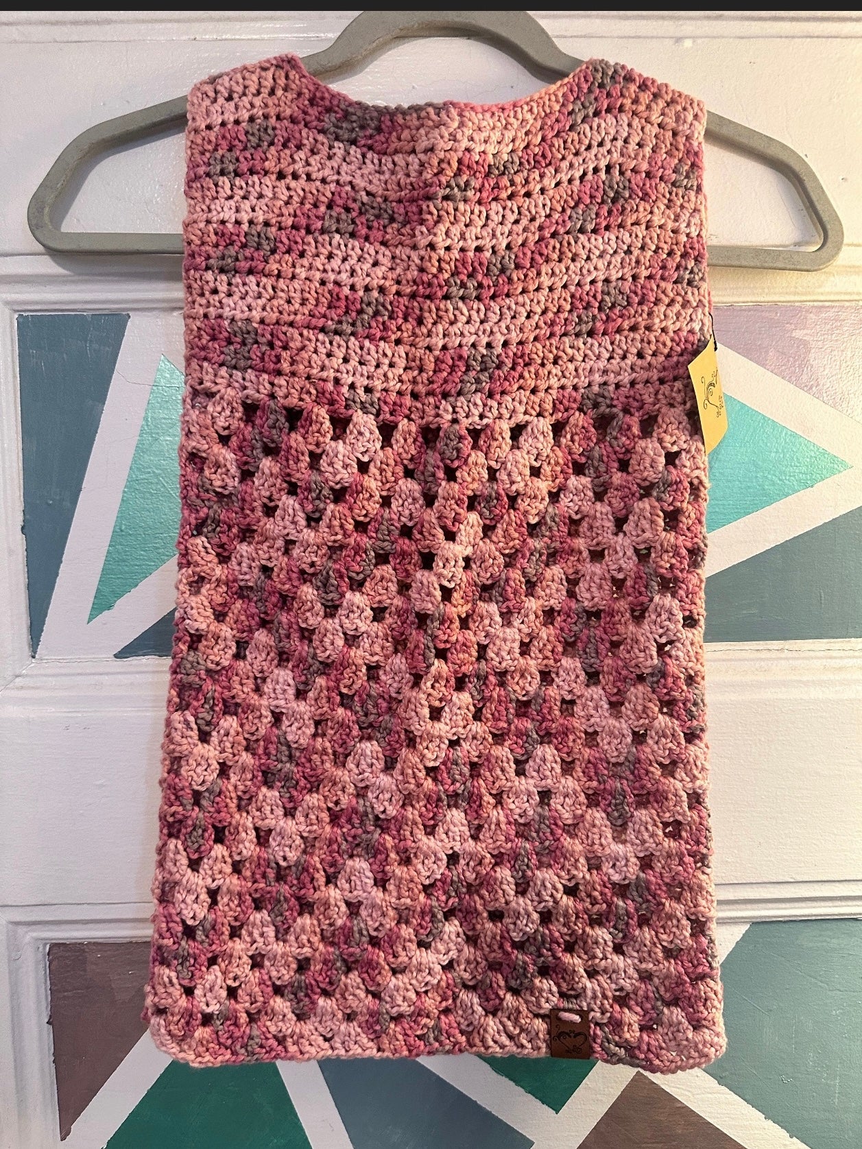 Toddler 100% Cotton Crochet Dress