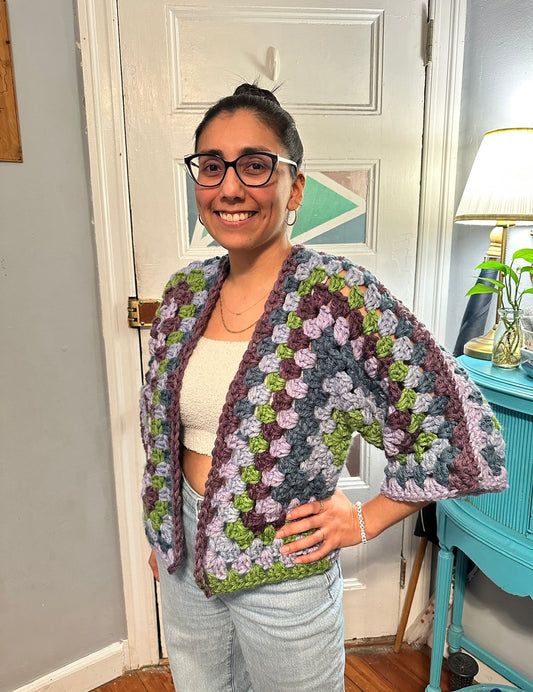 Chunky Crochet Cardigan
