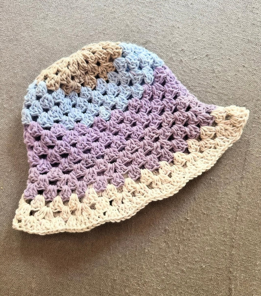 100% Cotton Crochet Bucket Hat