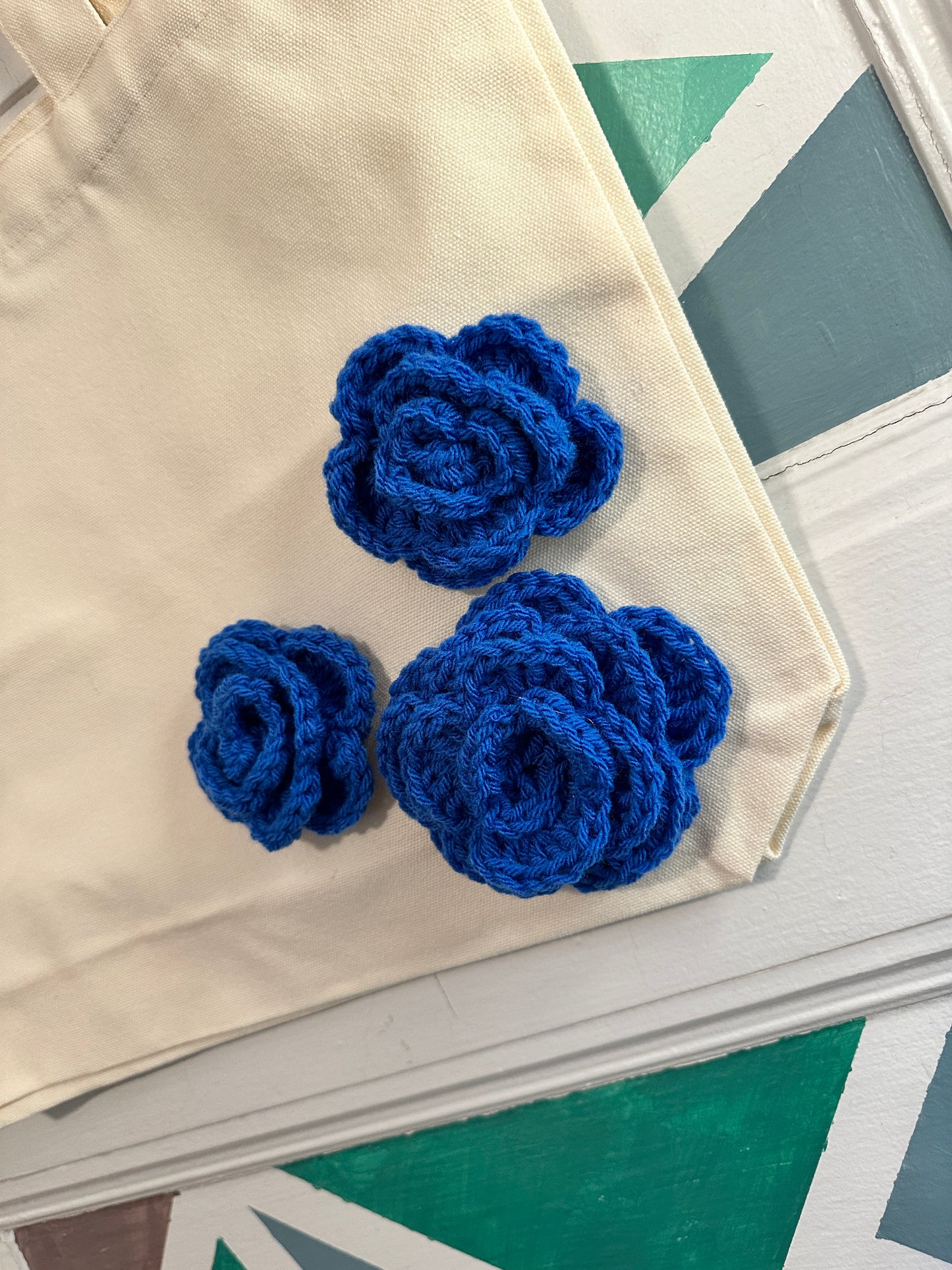 Rose Zipper Tote