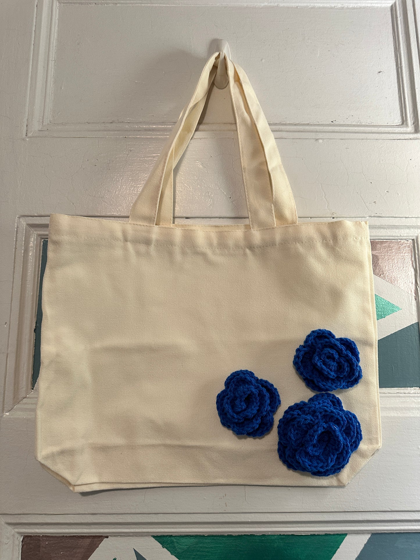 Rose Zipper Tote