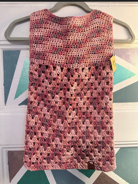 Toddler 100% Cotton Crochet Dress