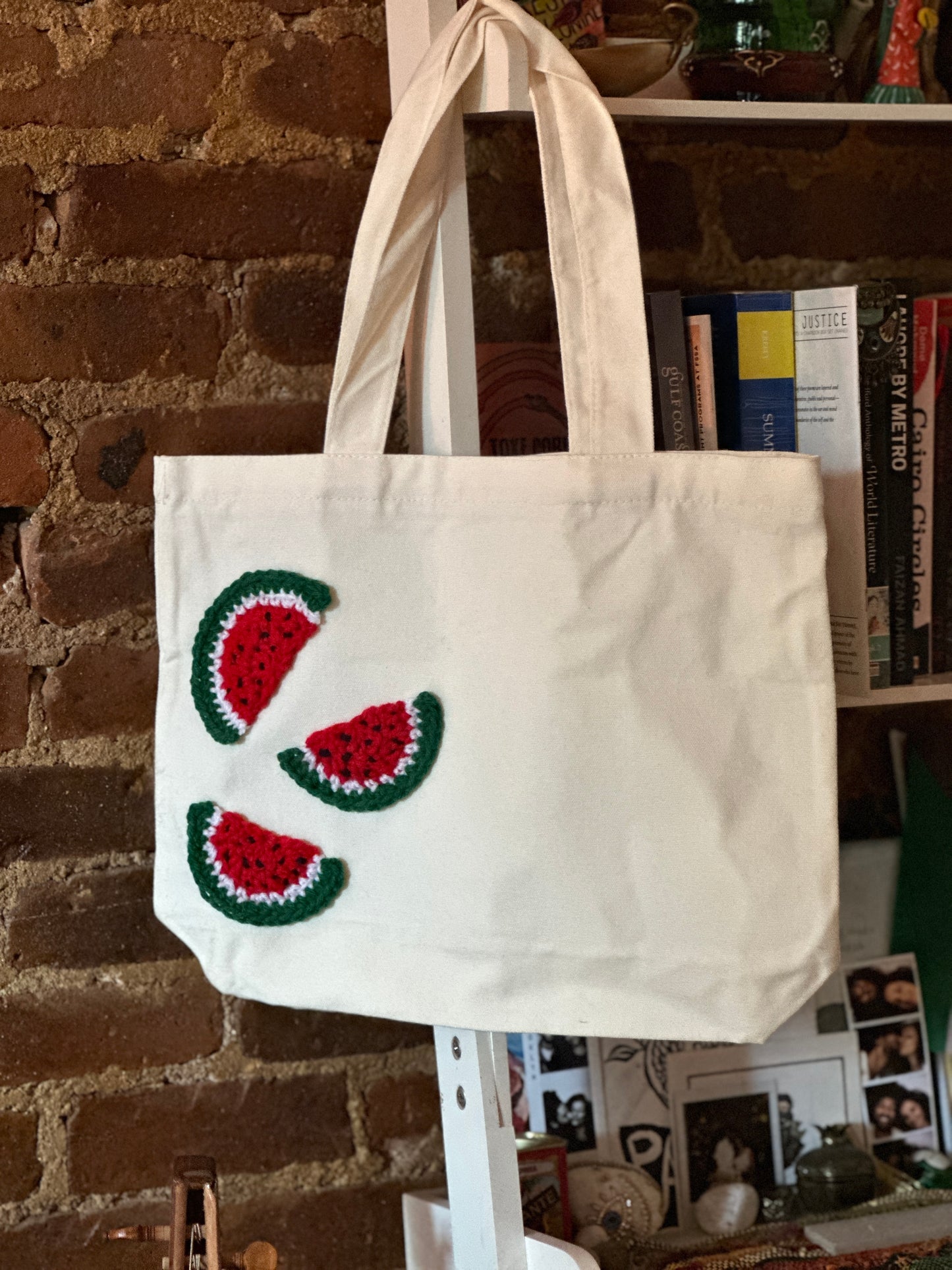 Watermelon Zipper Totes