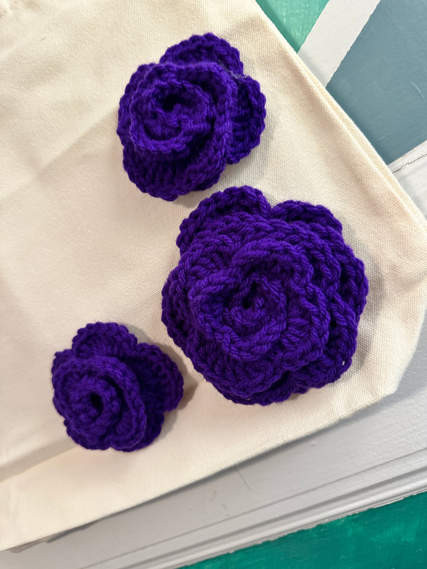 Rose Zipper Tote