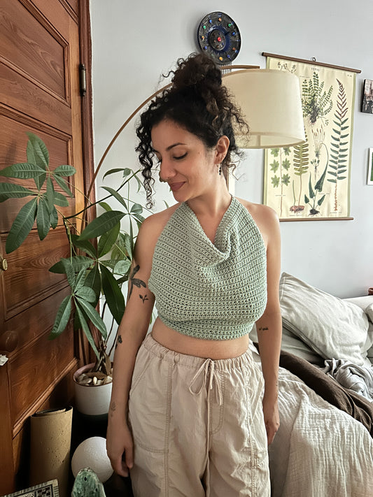 100% Cotton Crochet Party Top