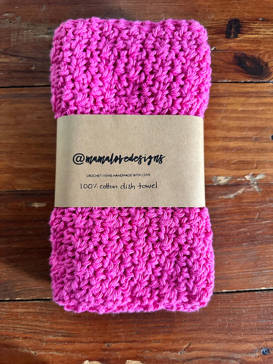 100% Cotton Crochet Hand Towel