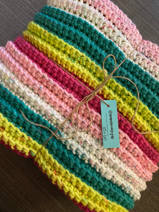 Chunky Crochet Throw Blanket
