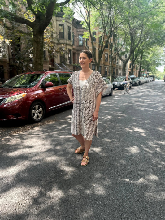 100% Cotton Crochet Kaftan